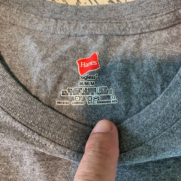 Hanes tagless Ball State T-Shirt. - Picture 3 of 4